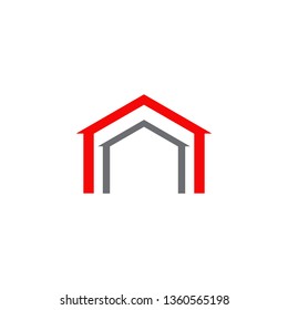 Home logo design vector template