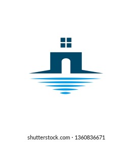 Home logo design vector template