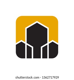 Home logo design vector template
