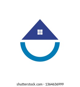 Home logo design vector template