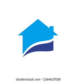 Home logo design vector template
