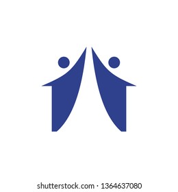 Home logo design vector template