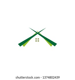 Home logo design vector template