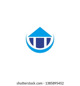 Home logo design vector template