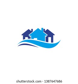 Home logo design vector template