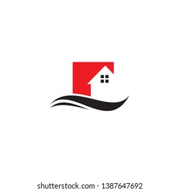 Home logo design vector template