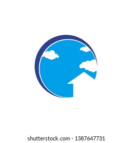 Home logo design vector template