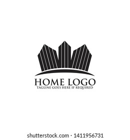 Home logo design vector template