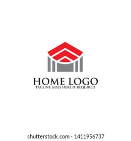 Home logo design vector template