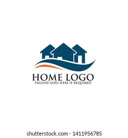 Home logo design vector template