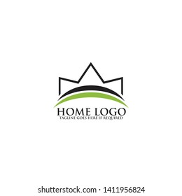 Home logo design vector template