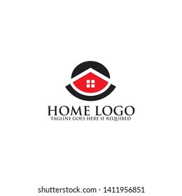 Home logo design vector template