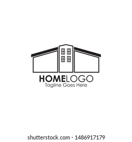 Home logo design vector template