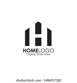 Home logo design vector template