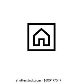 home logo design vector template sign icon