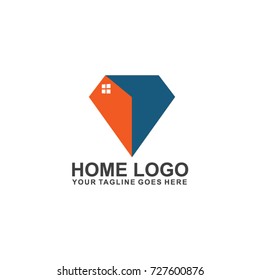 Home Logo Design Vector Template