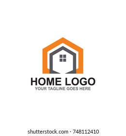 home logo design vector template