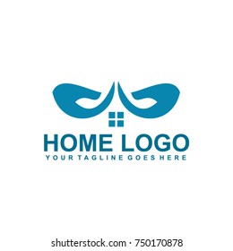 home logo design vector template icon