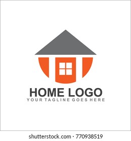home logo design vector template