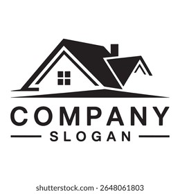 Home Logo Design Vector, unique and professional House logo design 