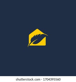 diseño de logotipo doméstico Concepto vectorial