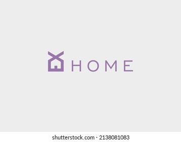 Home Logo. Geometric Line Shapes Letter EX with Home Icon isolated Grey Background. Can be used for Business Logo and Branding. Flat Vector Logo Design Template Elements