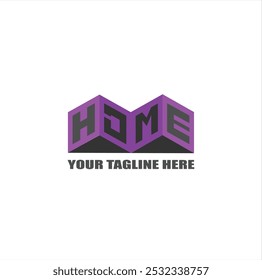 home logo icon with creative vector illustration