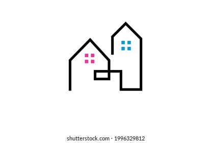 Home logo icon design template vector elements for your company brand