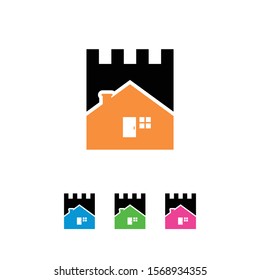 home logo icon design vector. simple real estate icon templates  