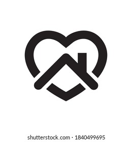 Home Logo Icon design vector