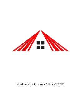 Plantilla vectorial de diseño de iconos de logotipo doméstico