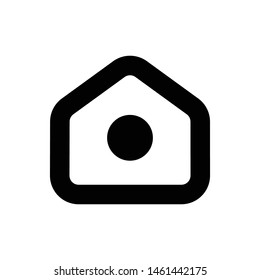home logo icon graphic design template vector