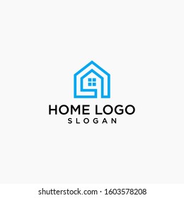 home logo icon simple premium