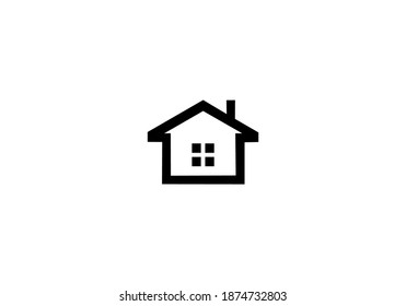 home logo icon vector design