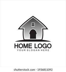 Home logo icon vector illustration design template.Home and house logo design vector, logo , architecture and building, design property , stay at home estate Business logo.