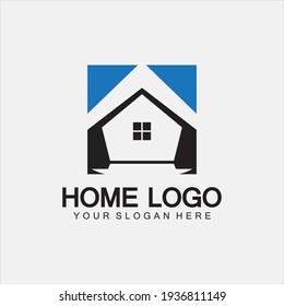 Home Logo Symbol Vektorgrafik Design-Vorlage.Home und Haus Logo Design Vektorgrafik, Logo, Architektur und Gebäude, Design-Eigenschaft, Aufenthalt im Home-estate Business-Logo.