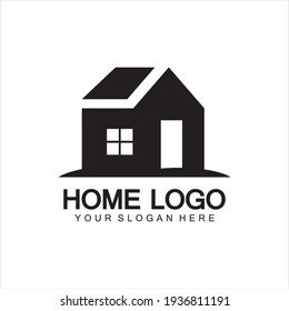 Home logo icon vector illustration design template.Home and house logo design vector, logo , architecture and building, design property , stay at home estate Business logo.
