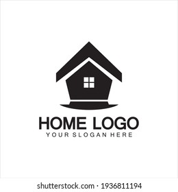 Icono del logotipo del hogar plantilla de diseño de ilustración de vectores.Diseño del logotipo del hogar y de la casa vectorial, logotipo, arquitectura y construcción, propiedad de diseño, permanencia en el logotipo del negocio del hogar.