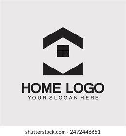 Home logo icon vector illustration design template. Home and house logo design vector, logo , architecture and building, design property , stay at home estate Business logo.