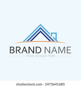 Home logo icon vector illustration design template.Home and house logo design vector, logo , architecture and building, design property , stay at home estate Business logo.