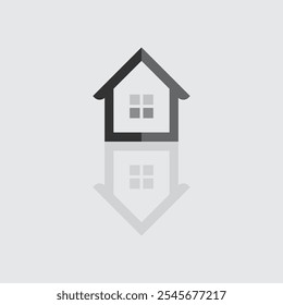 Home logo icon vector illustration design template.Home and house logo design vector, logo , architecture and building, design property , stay at home estate Business logo.