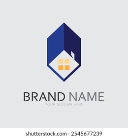 Início ícone de logotipo vetor ilustração design template.Home e casa logotipo design vetor, logotipo, arquitetura e edifício, propriedade de design, ficar em casa propriedade logotipo de negócios.