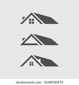 Home logo icon vector illustration design template