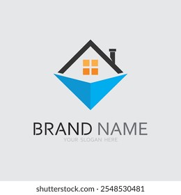 Home logo icon vector illustration design template