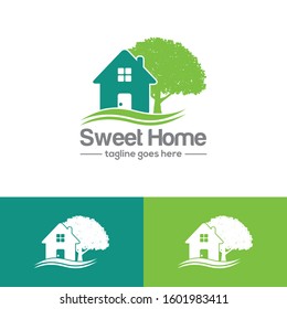 Home Logo and Icon Vector Template