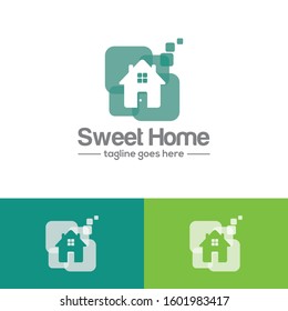 Home Logo and Icon Vector Template