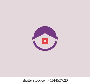 Home logo icon vector template design element