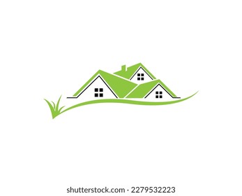 Home-Logo. Logo-Illustration. Vektorkunst.