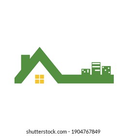 Home logo and keys for property business