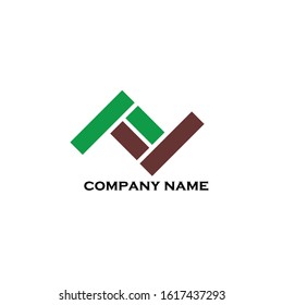 Home logo with a modern design
